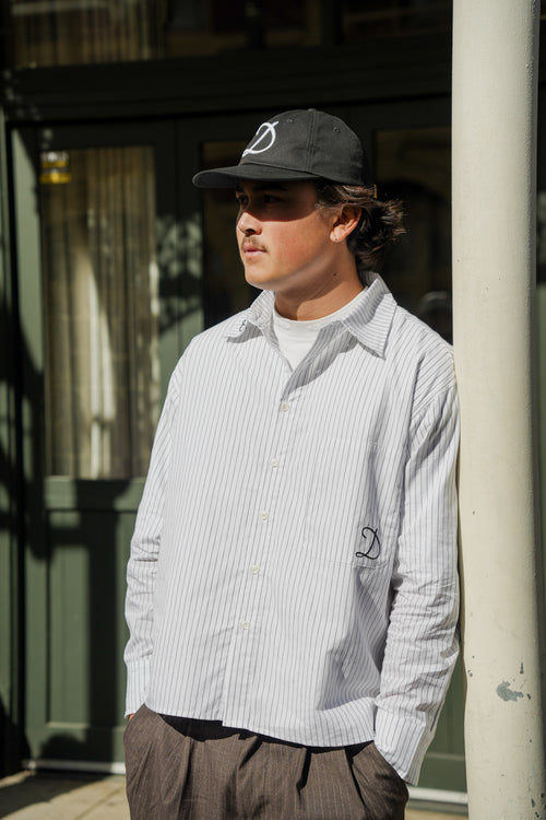 Black Hedonism Pinstripe Button up
