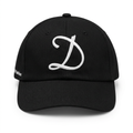 Script Cap — unstructured six-panel cap in cotton twill, Desired Studios