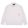 Red Hedonism Pinstripe Button up