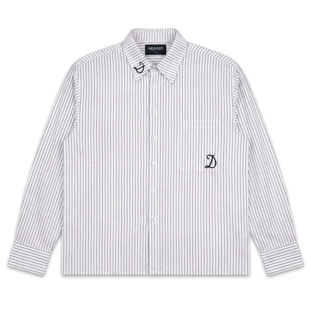 Black Hedonism Pinstripe Button up