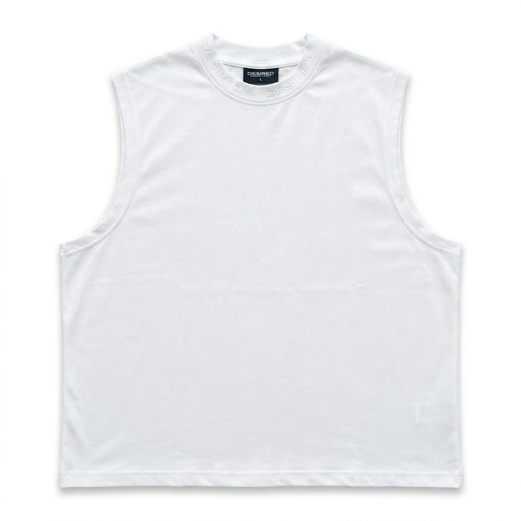 Muscle Tee - White