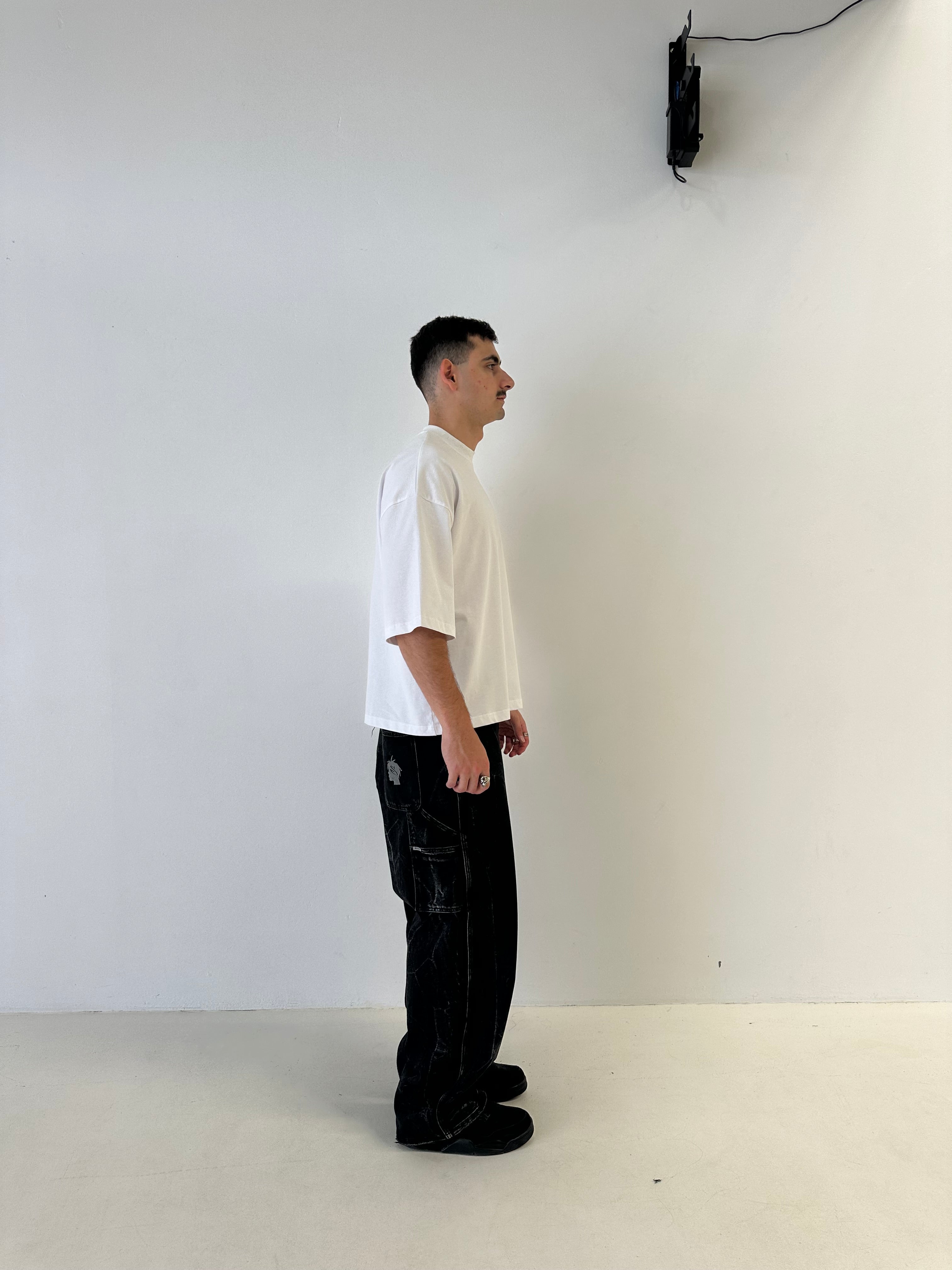 Cropped T-Shirt - White